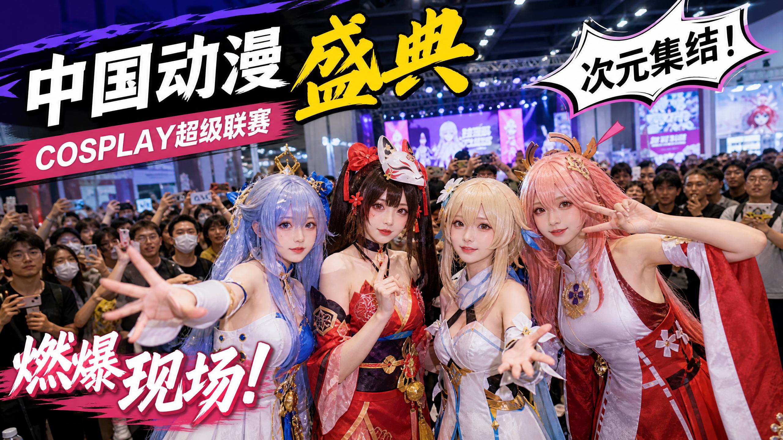 草莓视频动漫cosplay视频-二次元盛典现场